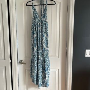 Olivaceous maxi dress nwt